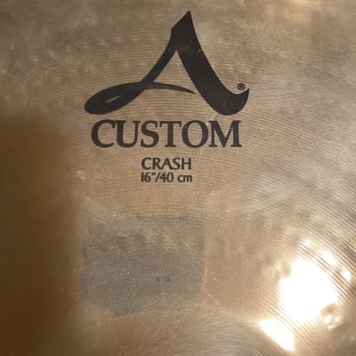 Zildjian 16" A Custom Fast Crash Cymbal image 2
