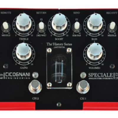 Cicognani SPECIALE Double Decker DD1959 Analog Tube Overdrive for sale
