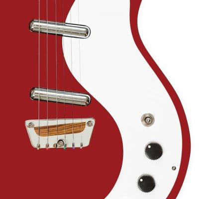 DANELECTRO THE 'STOCK '59' ELECTRIC GUITAR ~ VINTAGE RED image 2