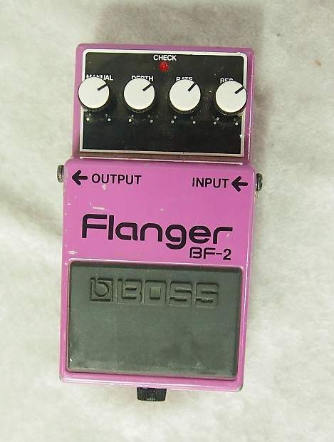 Boss BF-2 Flanger pedal Adam Jones Justin Chancellor TOOL