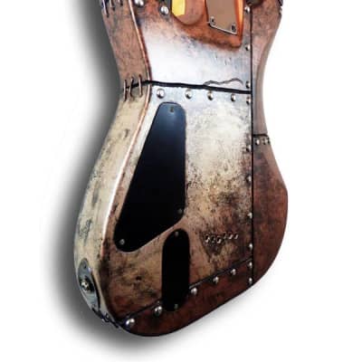 Schecter ➤ Custom Shop Frankenstein Steampunk by Martper Guitars image 5