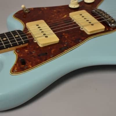 1960 Fender Jazzmaster Daphne Blue Refin Pre-CBS w/OHSC image 9