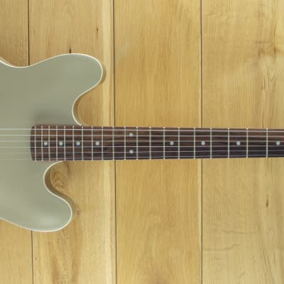 Fender Tom DeLonge Starcaster Rosewood Satin Shoreline Gold ID23001785 for sale