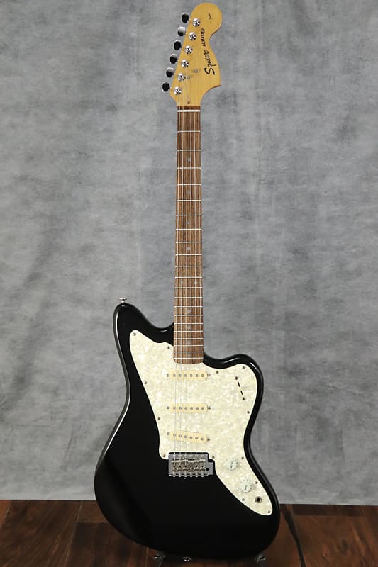 Squier Jagmaster MOD Black (S/N:CY99109101) (07/06) | Reverb