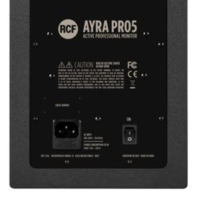 RCF AYRA PRO 5 5" Professional Active 2-Way Studio Monitor image 5