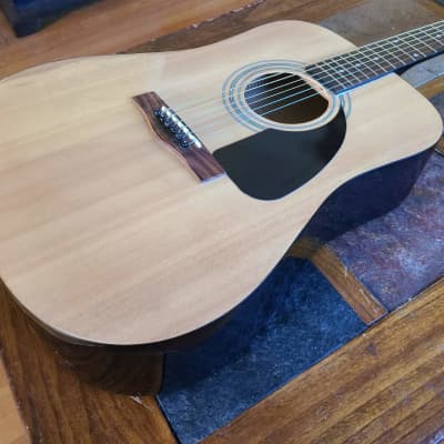 Fender FA-100 acoustic guitar - natural image 3