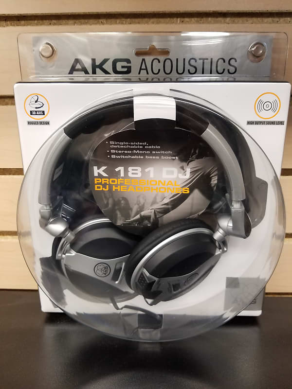 AKG K181 DJ Professional Headphones  			