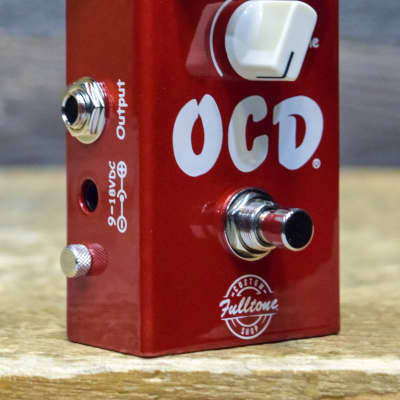 Fulltone Custom Shop Limited Edition Candy Apple Red OCD Distortion Effect Pedal image 3