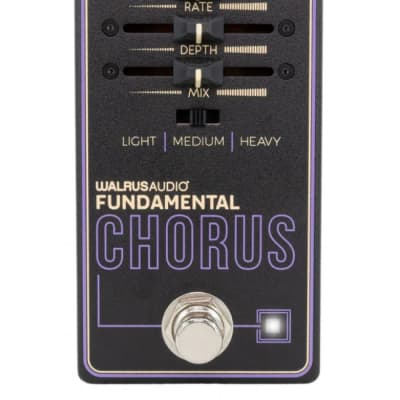 Walrus Audio Fundamental Chorus 2023 - Present - Black / Purple for sale