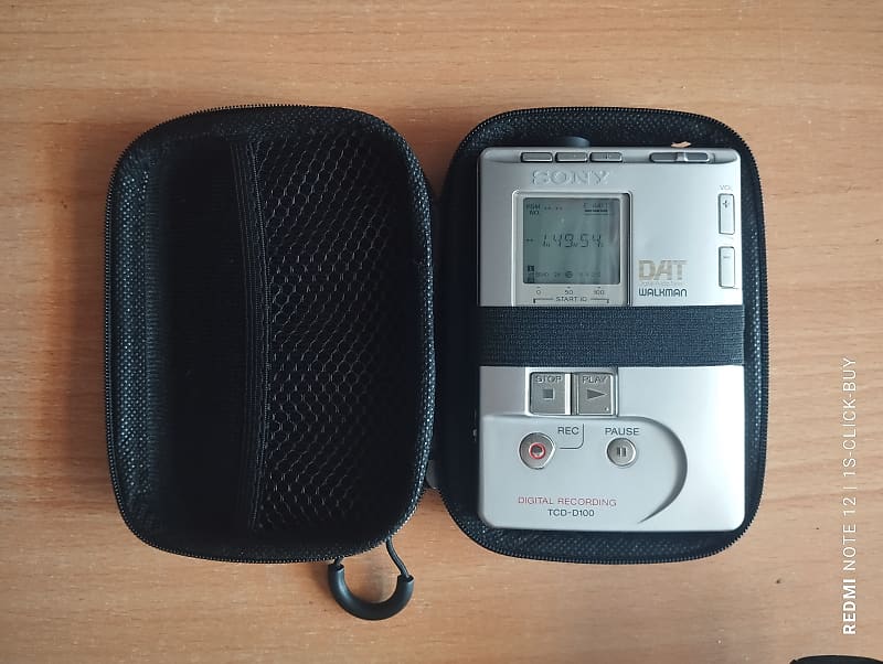 SONY ソニー DAT ウォークマン TCD-D100 Sony WALKMAN TCD-D100 Digital Tape Recorder DAT Audio