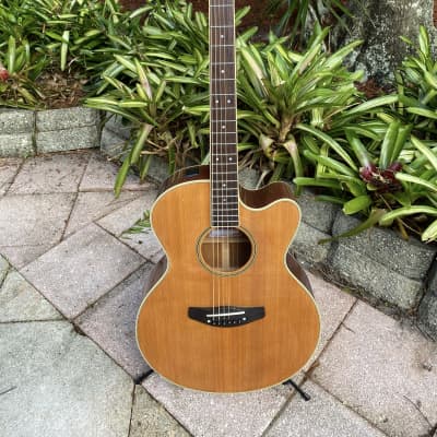 Yamaha CPX8 M Acoustic Electric Guitar Compass Series w/ Active Electronics Mic for sale