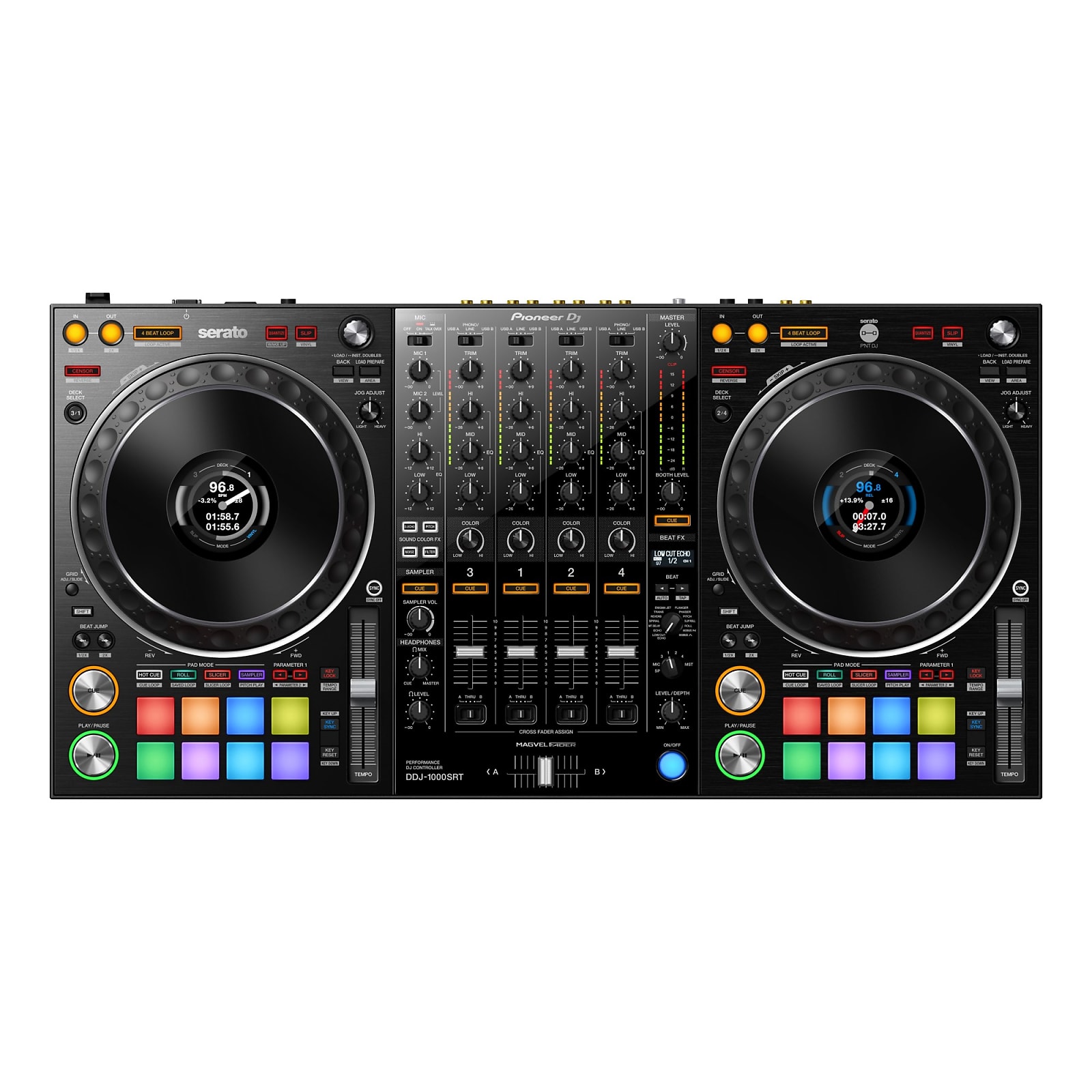 Pioneer DDJ-1000SRT 4-Channel Serato DJ Controller | Reverb