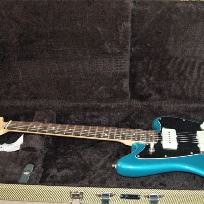 2016 Fender Jazzmaster American USA Limited Edition Ocean Turquoise with Bigsby image 3