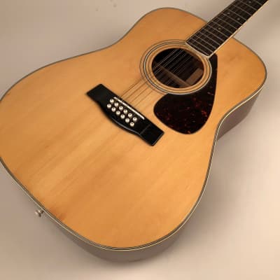 Vintage 1970 Yamaha FG12-301 12 String Solid Top Acoustic Guitar 