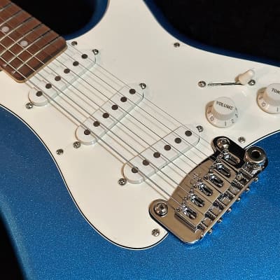 G&L USA Fullerton Deluxe Legacy Blue Electric Guitar image 6