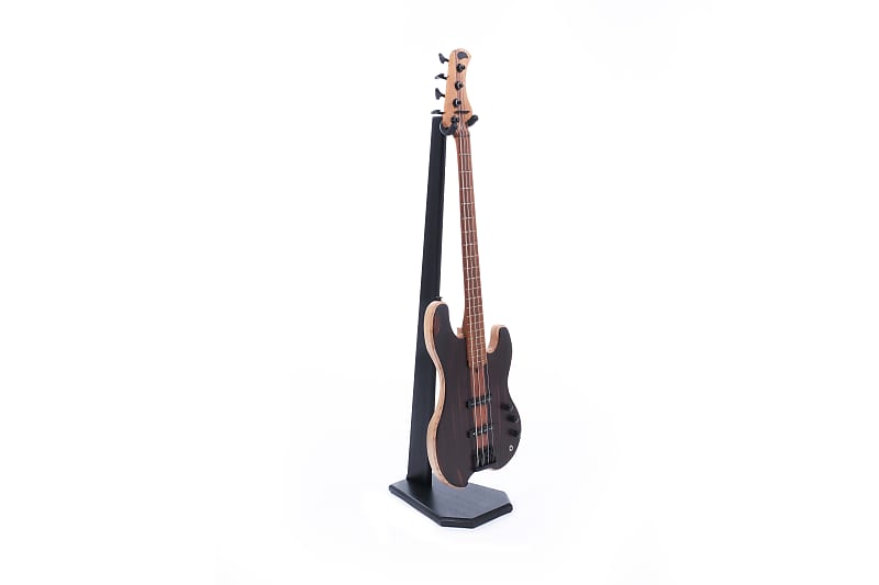 Ruach GS-5 Wooden Guitar Stand for Acoustic, Electric and Bass Guitar -  Mahogany - Ruach Music