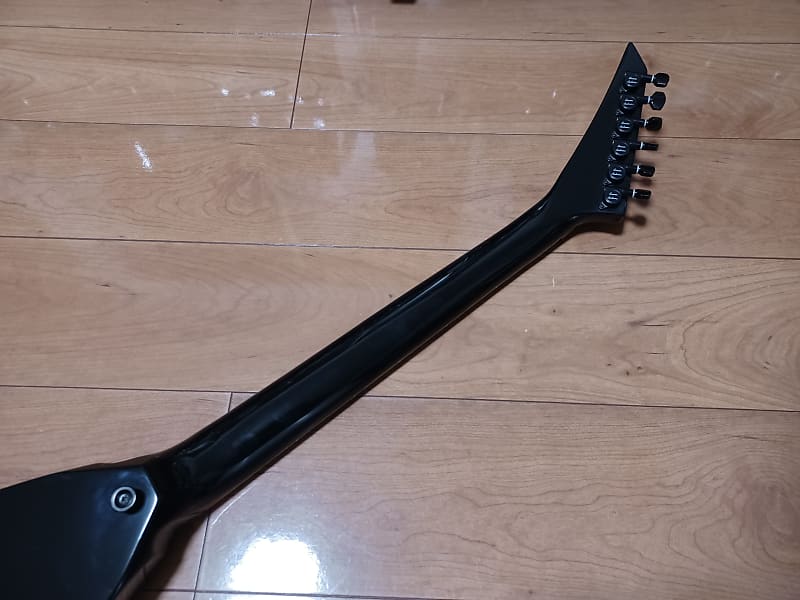 Jackson King V Neck Thru Made In Japan Stars Seymour Duncan