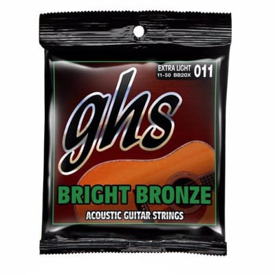 GHS Bright Bronze Acoustic Strings 11-50 for sale