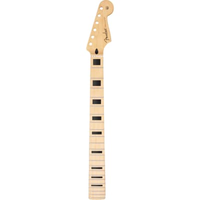 Genuine Fender Player Series Stratocaster Neck w/Block Inlays, Maple image 2