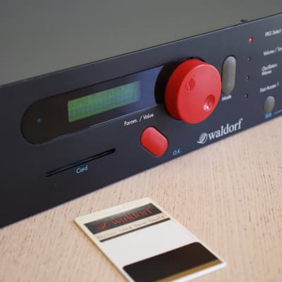Waldorf Microwave Rackmount Wavetable Synthesizer 1989