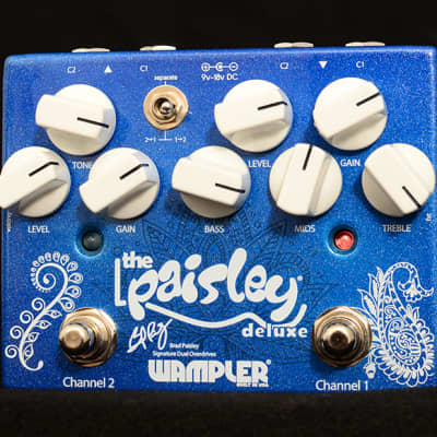 Reverb.com listing, price, conditions, and images for wampler-the-paisley-drive-deluxe