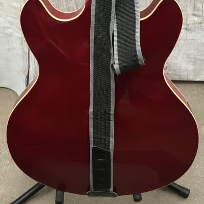 Washburn HB30CH Hollowbody Electric Guitar – Cherry image 13