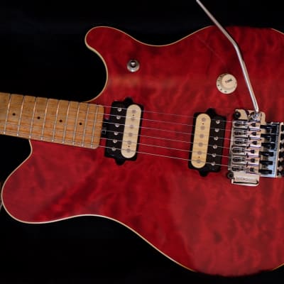 Music Man Eddie Van Halen (EVH) Signature Model 1993 Red Quilted Maple image 6