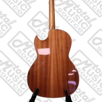 H. Jimenez Bajo Quinto (El Patro'n)  solid spruce top with gig bag - FULL body - Three Micas - with  Seymour Duncan pickup, LBQ4E image 7