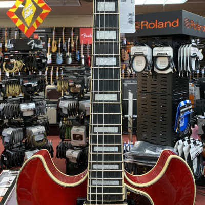 Ibanez Artcore Expressionist AS93FM Semi-Hollow Electric Guitar - Transparent Cherry Red image 3