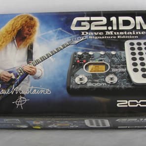 Zoom G2.1DM Dave Mustaine Signature Multi Effects Guitar