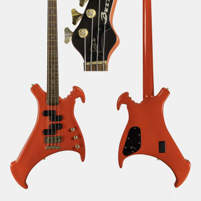 Warwick Buzzard bass-John Entwistle signature Late 80's early 90's - Metallic Red/Pink for sale
