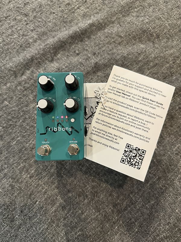 Kinotone Ribbons Stereo Tape Emulator 2022 Teal Reverb