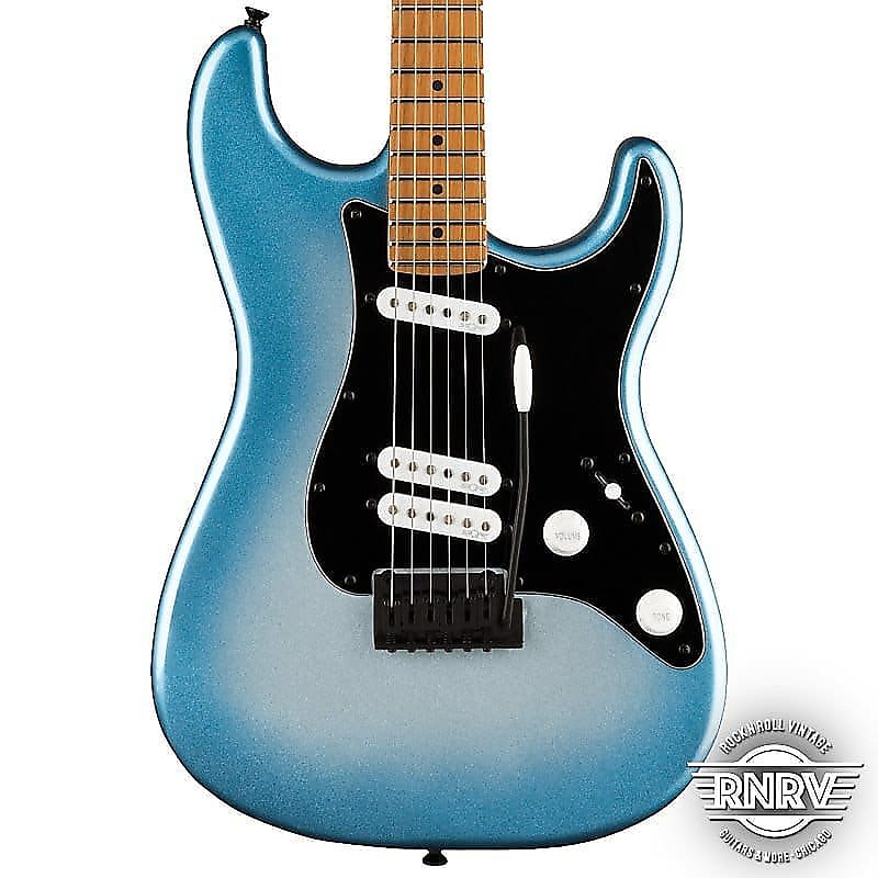Fender Squier Contemporary Stratocaster Special, Roasted Maple Fingerboard, Black Pickguard, Sky Burst Metallic image 1