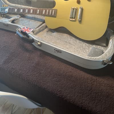 Cream T Guitars  Aurora BFGT1PS LIMITED EDITION  no 4 of 10 Lightly Aged Aztek Gold Top 2022 Gold image 4