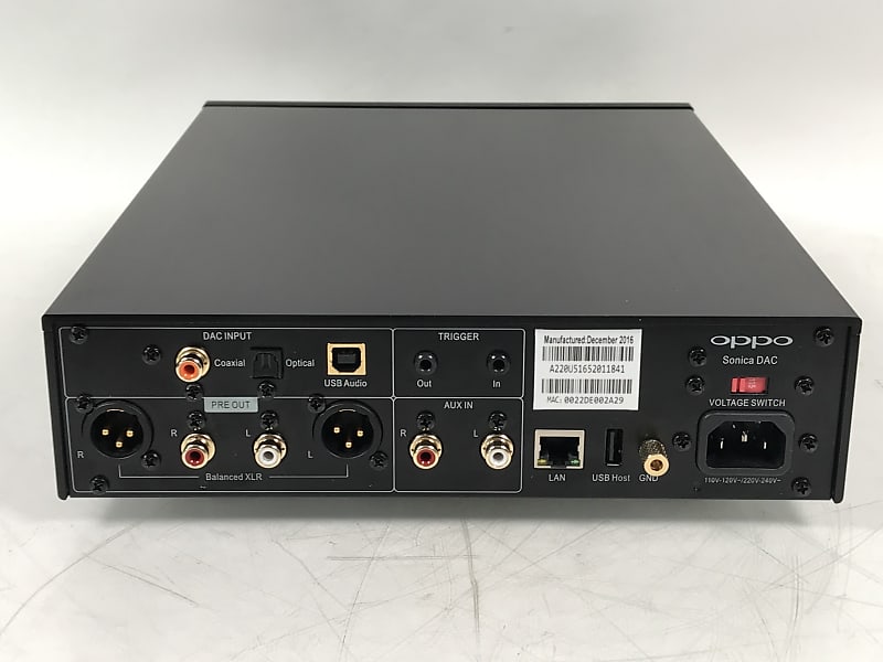 Oppo Sonica SDAC-3 DAC; D/A Converter