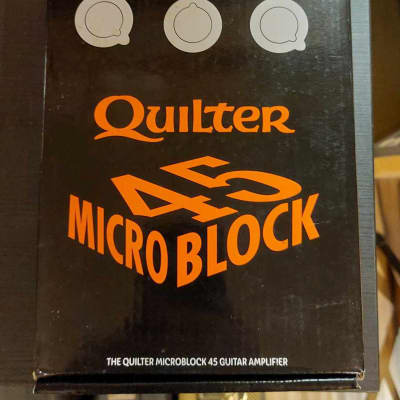Quilter MicroBlock 45 Pedal-Sized 33/45W Power Amp | Reverb Canada