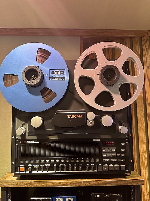 TASCAM MSR-16S 1/2 16-Track Reel to Reel Tape Recorder 1980s - Grey