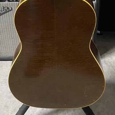 1956 Gibson LG-1 - Tobacco Sunburst - Includes Vintage Chipboard Case image 2