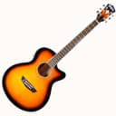 Washburn EA15ATB-A Acoustic/Electric Guitar 2020 Sunburst