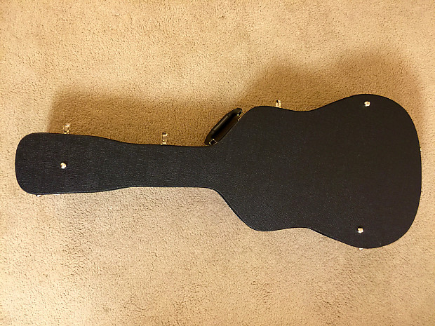Martin 445 Dreadnought Hardshell Acoustic Guitar Case Black Olive Drab