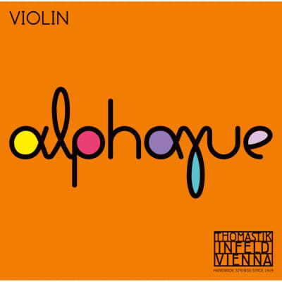 Thomastik AL1003/4 Alphayue Violin String Set 3/4 Size Ball E image 1