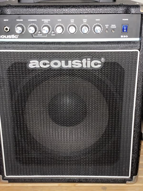 Bass Amp w/ Distortion Circuit & Shaping Reverb