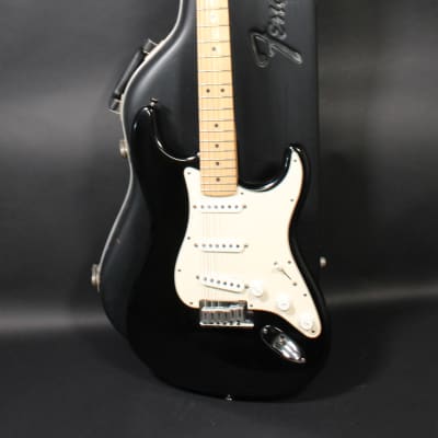 2004 Fender American Standard 50th Anniversary Stratocaster Black With OHSC image 3