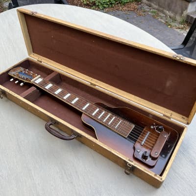 Kay Sherwood Deluxe 1950s 6 String Lap Steel Guitar w/Case image 1