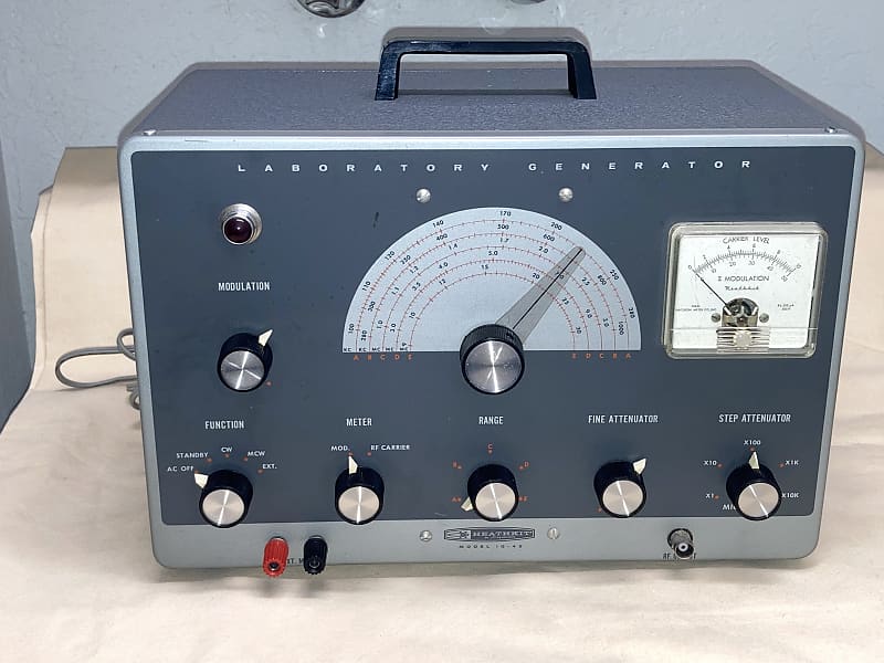 Heathkit IG-42 RF Signal Generator with Original Manual, | Reverb