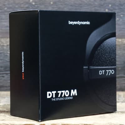 Beyerdynamic DT 770 M 80 Ohms Closed-Back Monitor Headphones with High Attenuation image 1