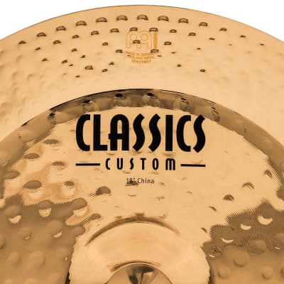 Meinl Cymbals CC18CH-B Classics Custom 18-Inch Brilliant China (VIDEO) image 4