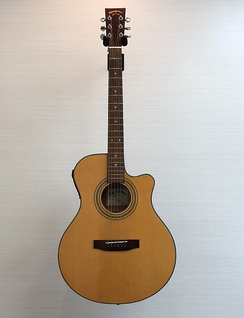 Washburn Parallax L27EC Flame Trans Black Satin 7 String