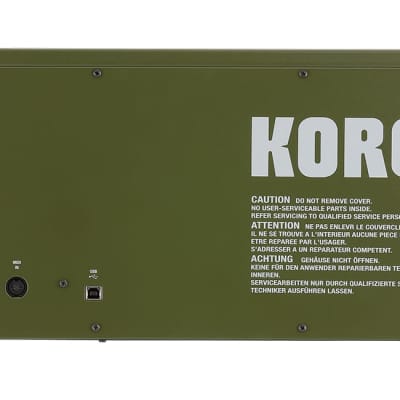 Korg MS-20 FS Monophonic Analog Synthesizer 2020 - Present - Green image 2