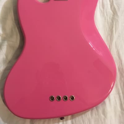 Custom Pink 2001 Mark Hoppus Fender Bass w/ Hardshell image 5